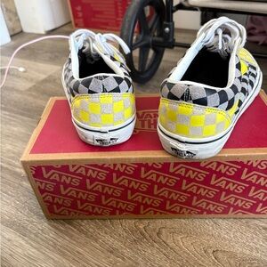 Worn vans…just clearing the closet